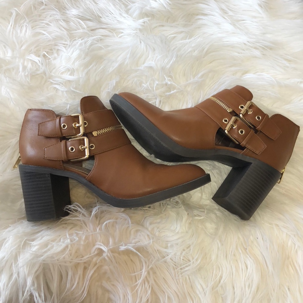 Brown Ankle Booties